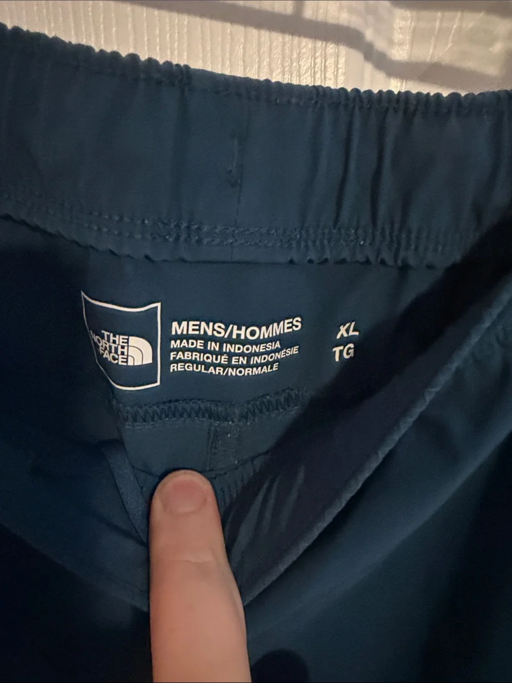 The North Face Men's Deep Teal Hybrid Athletic Swim Shorts
